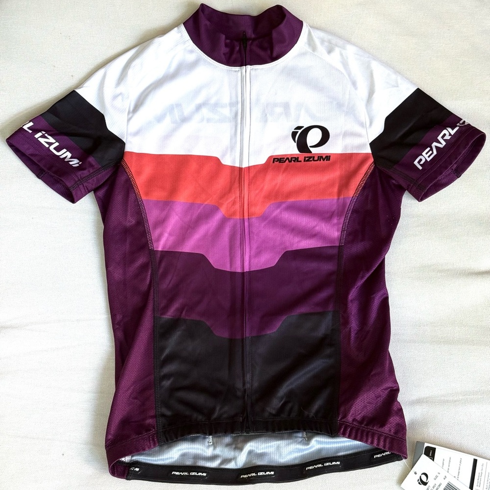 NWT Pearl Izumi Elite Team PI LTD Womens Biking Jersey in Purple size Small - Picture 3 of 11